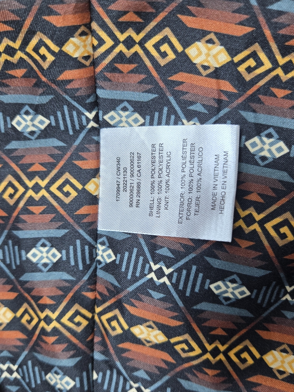 Pendleton Women's Hooded Waterproof Rain Jacket Medium - Picture 8 of 10
